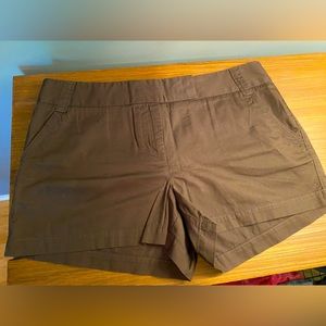 J.Crew brown shorts size 12